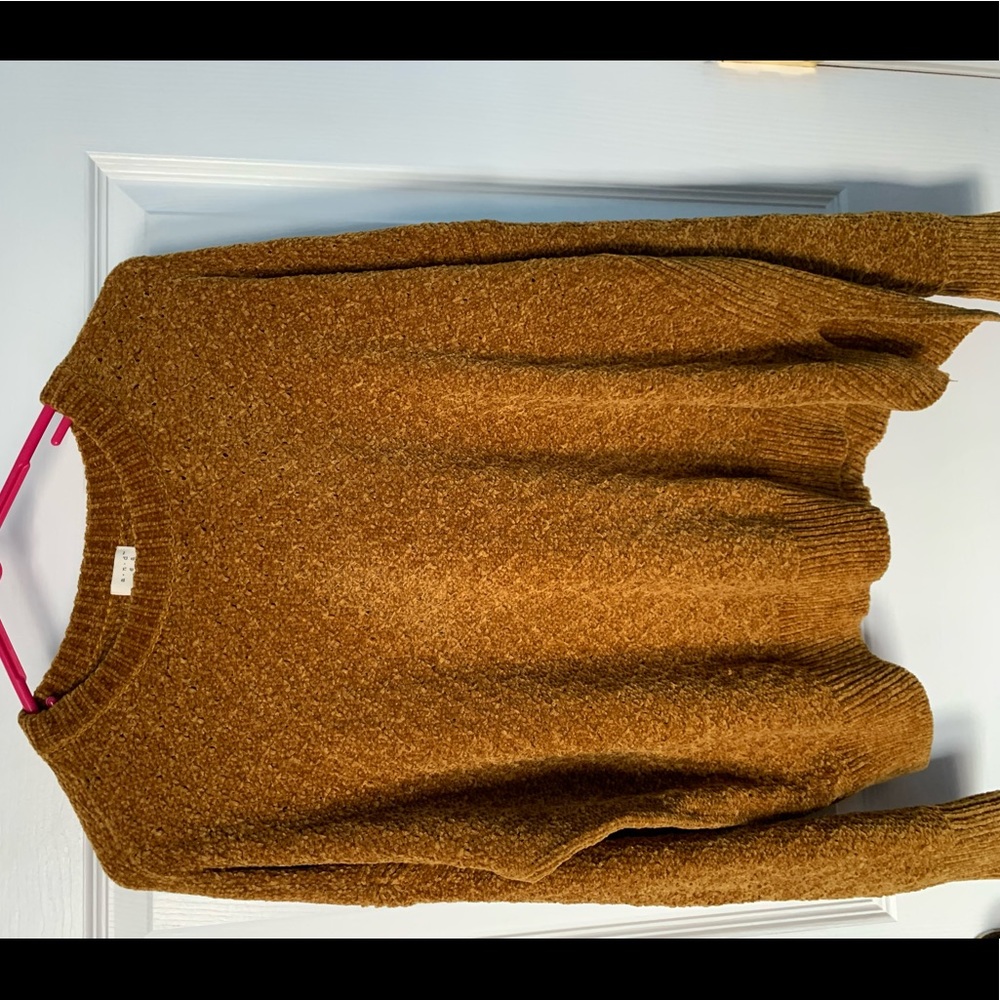 A New Day (Target) Knit Soft Mustard Sweater